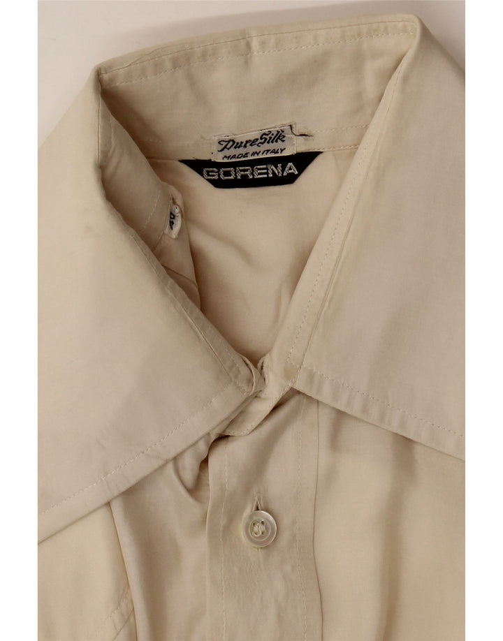 Ανδρικό πουκάμισο GORENA Μέγεθος 40 Medium Beige Silk