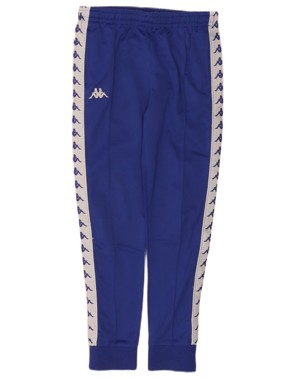 Παντελόνι αθλητικής φόρμας Kappa Boys Graphic Joggers 11-12 Years Blue Colourblock