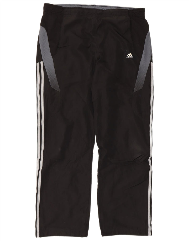 Ανδρικό παντελόνι αθλητικής φόρμας Adidas Climacool Μεγάλο μαύρο χρώμα πολυεστέρα