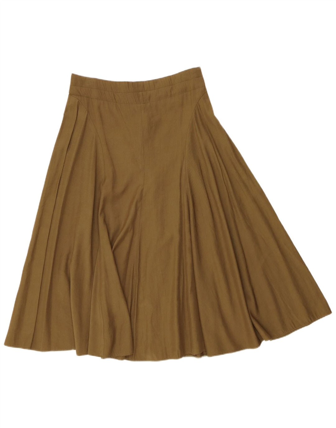 Vintage γυναικεία φούστα με φούστα Medium W30 Khaki Polyester