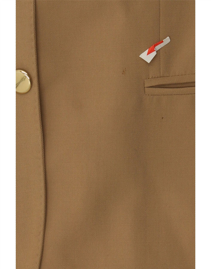 Herno Γυναικείο Μπουφάν Blazer με 2 Κουμπιά IT 50 XL Μπεζ μαλλί