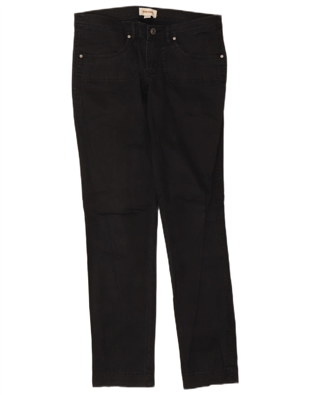 Diesel Γυναικείο Slim Jeans W29 L30 Μαύρο βαμβακερό