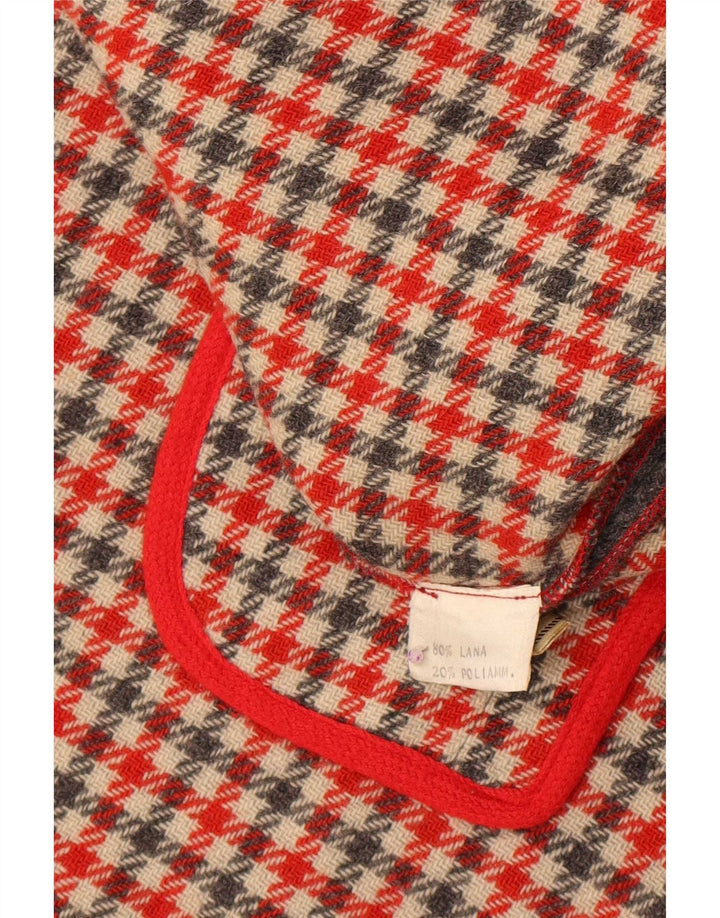 Vintage γυναικείο παλτό Cape One Size Grey Wool