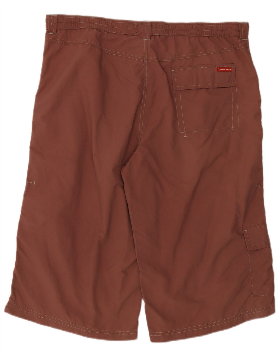 Ανδρικό αθλητικό σορτς Diadora Large Maroon Polyamide