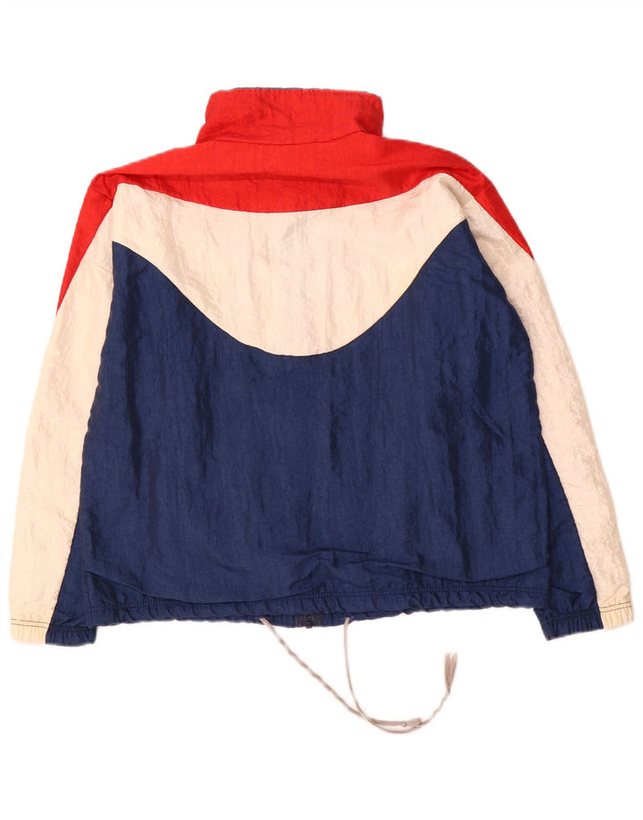 Vintage Γυναικεία Γραφική αθλητική φόρμα Top Jacket IT 40 Small Πολύχρωμο