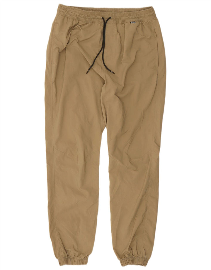 Hurley Ανδρικό Dri Fit Joggers Αδιάβροχο Παντελόνι Μεσαίο Μπεζ Νάιλον