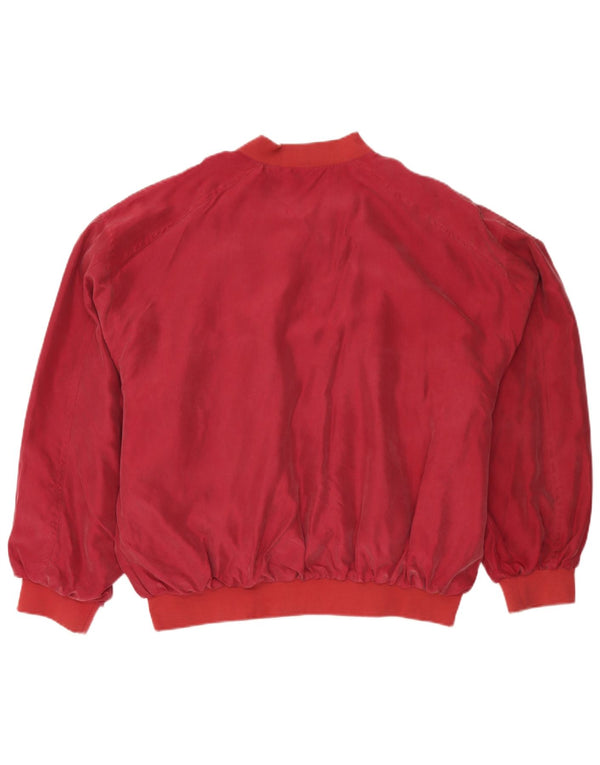 Ανδρικό μπουφάν Pensacola Bomber UK 42 XL Μεταξωτό μπορντό