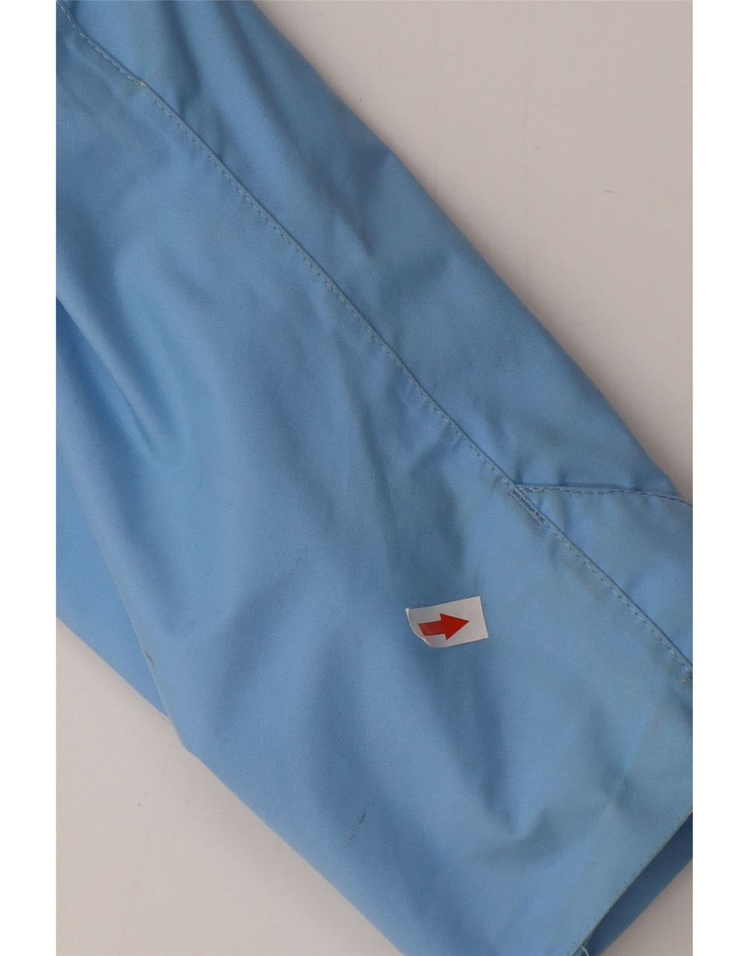 JACK WOLFSKIN Γυναικείο μπουφάν με κουκούλα αντιανεμικό UK 12 μεσαίο μπλε πολυεστέρας