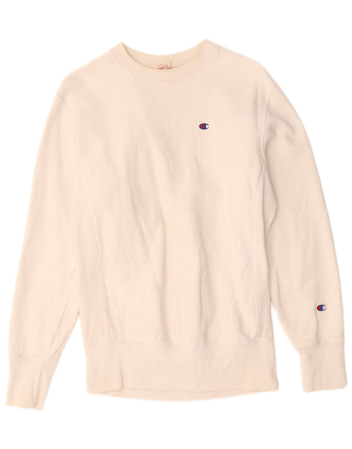 Ανδρική φούτερ Champion Jumper Μεσαίο Λευκό