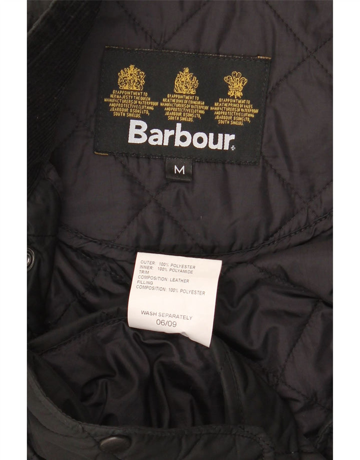 Ανδρικό καπιτονέ μπουφάν Barbour UK 38 Medium Black Polyester