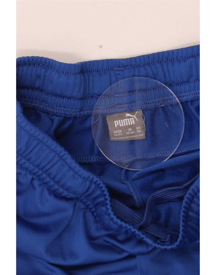 Παντελόνι αθλητικής φόρμας Puma Boys 15-16 Years Blue Polyester