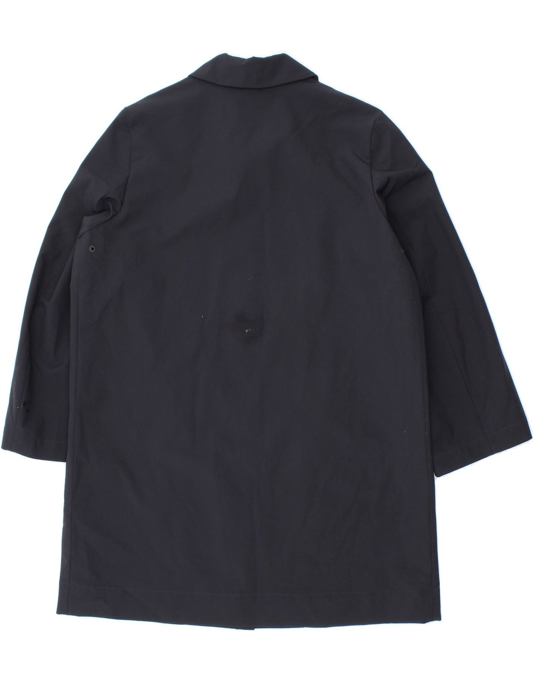 UPTOBE Womens Trench Coat IT 44 Medium Black Polyester Vintage UPTOBE and Second-Hand UPTOBE from Messina Hembry 