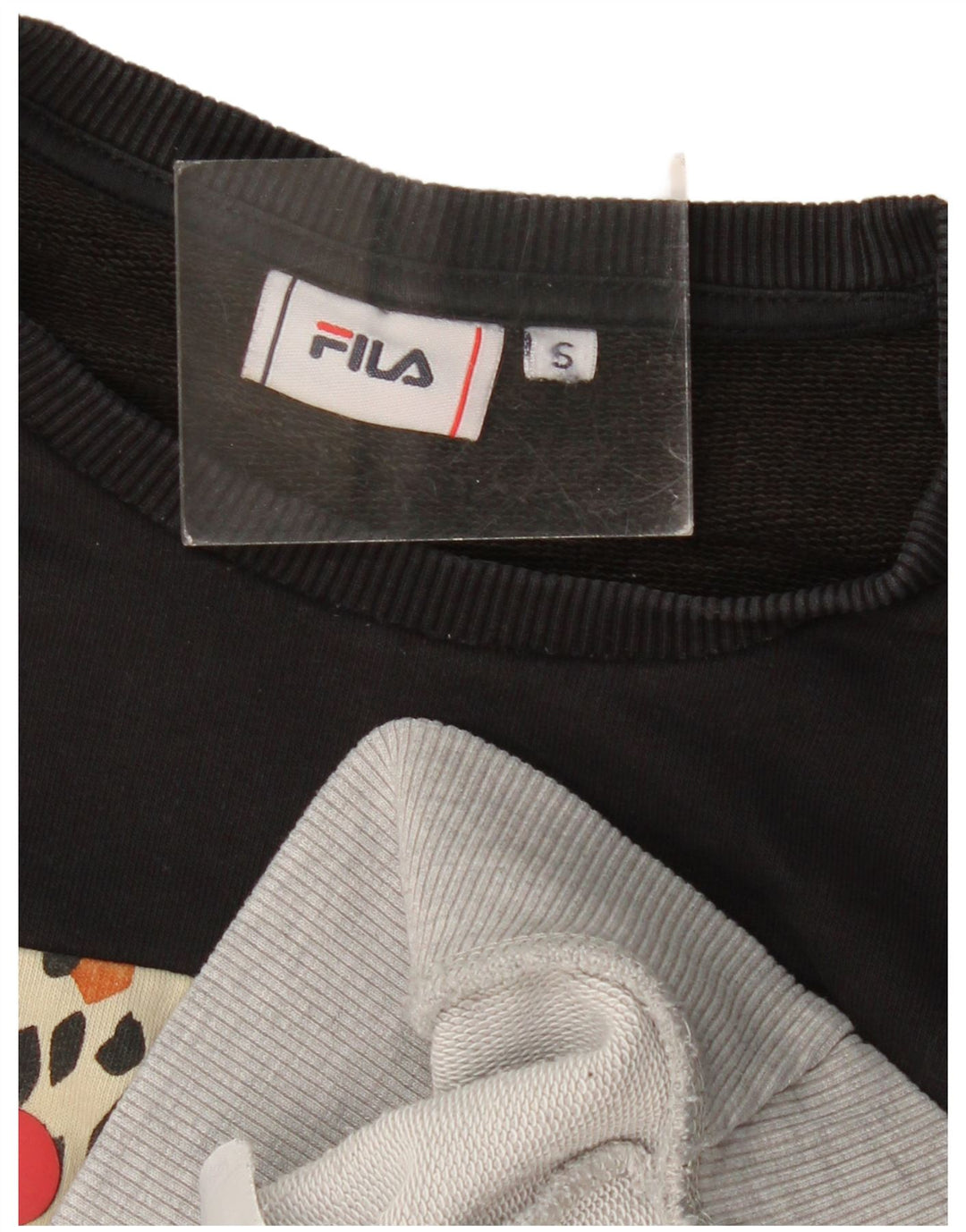 Fila Γυναικείο Γραφικό Φούτερ Jumper UK 10 Small Πολύχρωμο