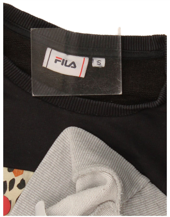 Fila Γυναικείο Γραφικό Φούτερ Jumper UK 10 Small Πολύχρωμο