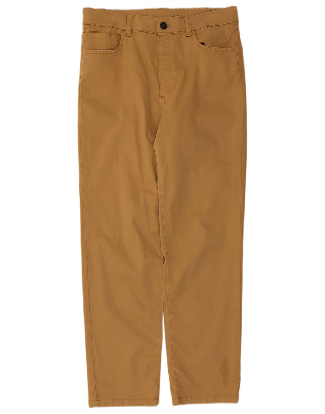 Massimo Dutti Γυναικείο ίσιο casual παντελόνι EU 40 Medium W30 L26 Beige