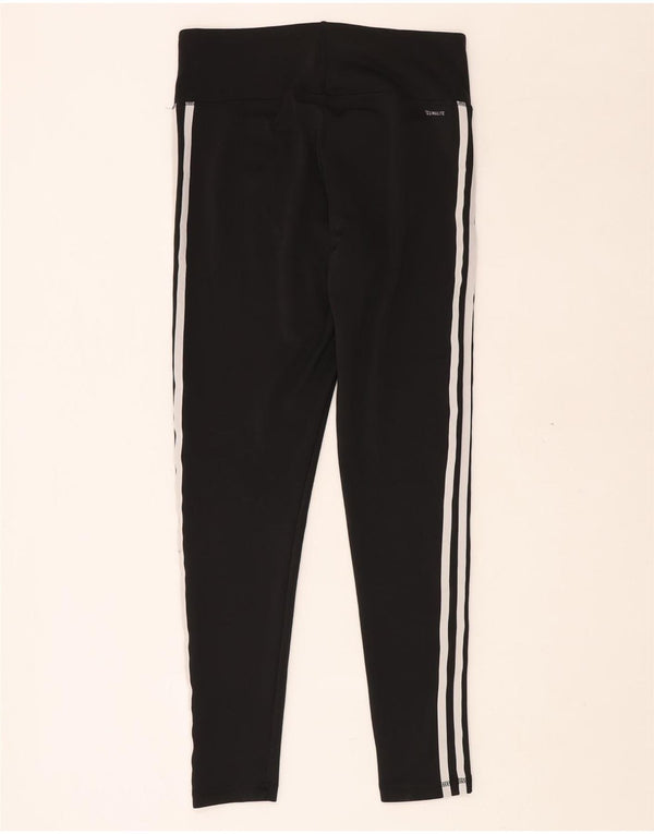 Γυναικεία κολάν ADIDAS Climalite UK 12/14 Medium Black Polyester