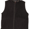 Marks & Spencer Ανδρικό Fleece Jacket UK 44 2XL Μαύρο Πολυεστέρας