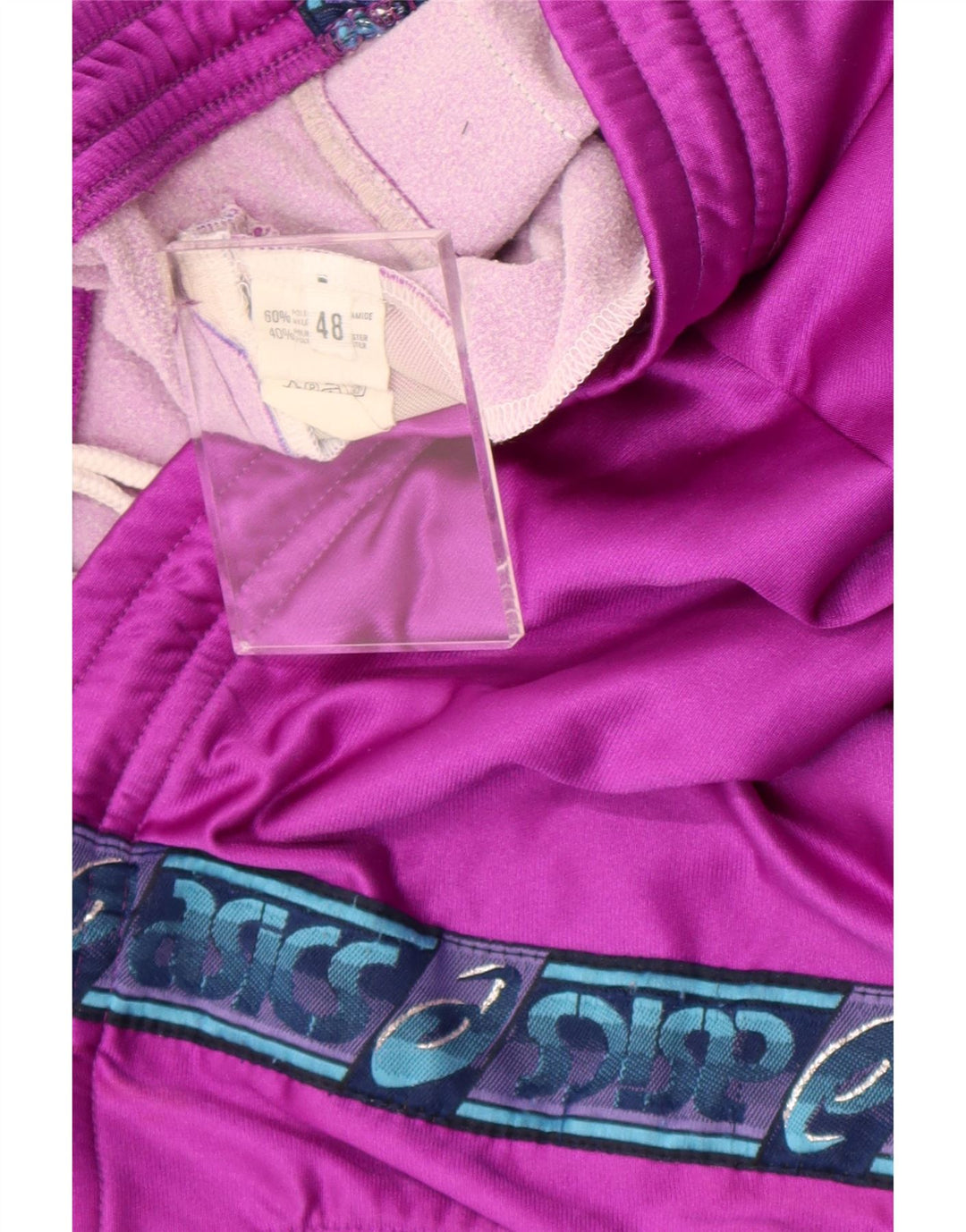 Γυναικεία αθλητική φόρμα γραφικών Asics IT 48 XL Purple Polyamide
