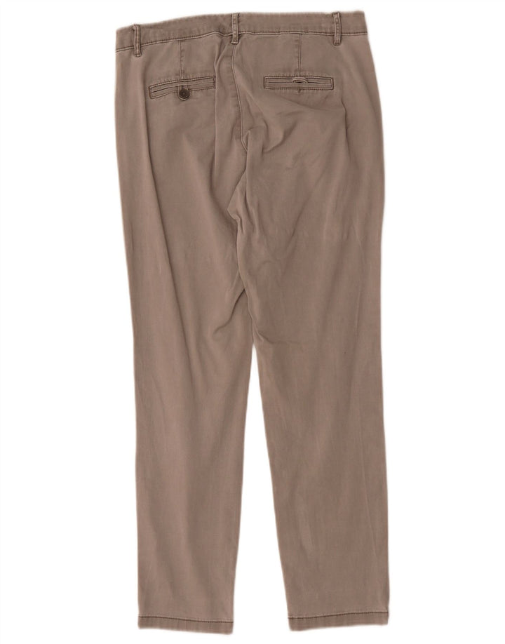 Γυναικείο ίσιο παντελόνι Chino Benetton W30 L27 Γκρι