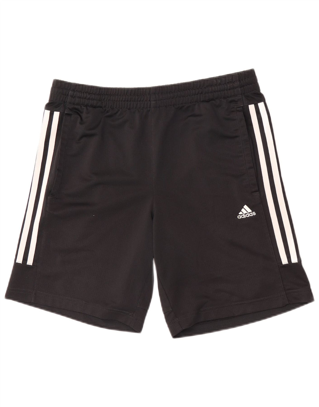 Adidas Boys Sport σορτς 13-14 ετών μαύρο πολυεστέρα