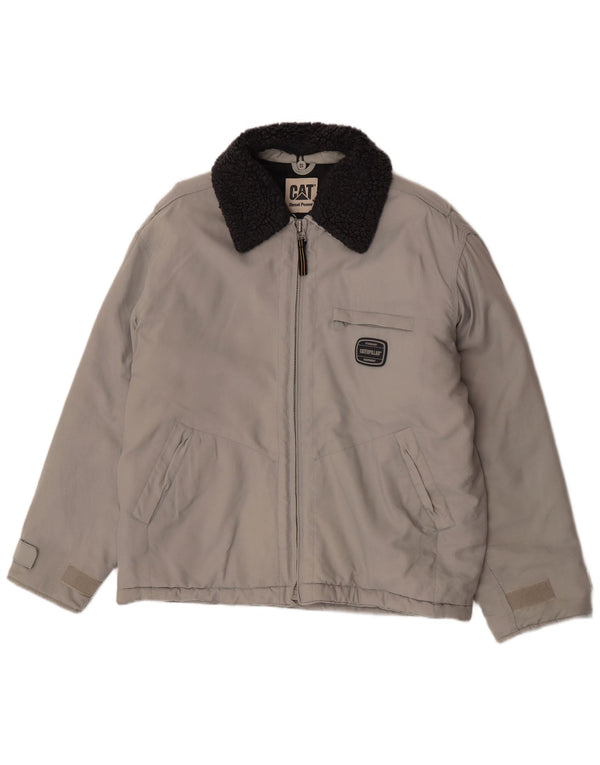 Ανδρικό μπουφάν Caterpillar Windbreaker UK 38 Medium Grey Colourblock