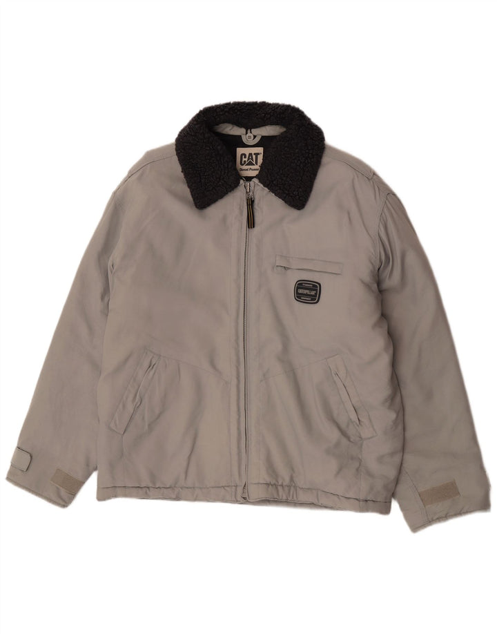 Ανδρικό μπουφάν Caterpillar Windbreaker UK 38 Medium Grey Colourblock