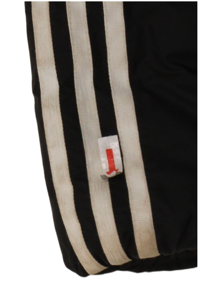 Γυναικείο μπουφάν με κουκούλα Adidas UK 8 Small Black Nylon