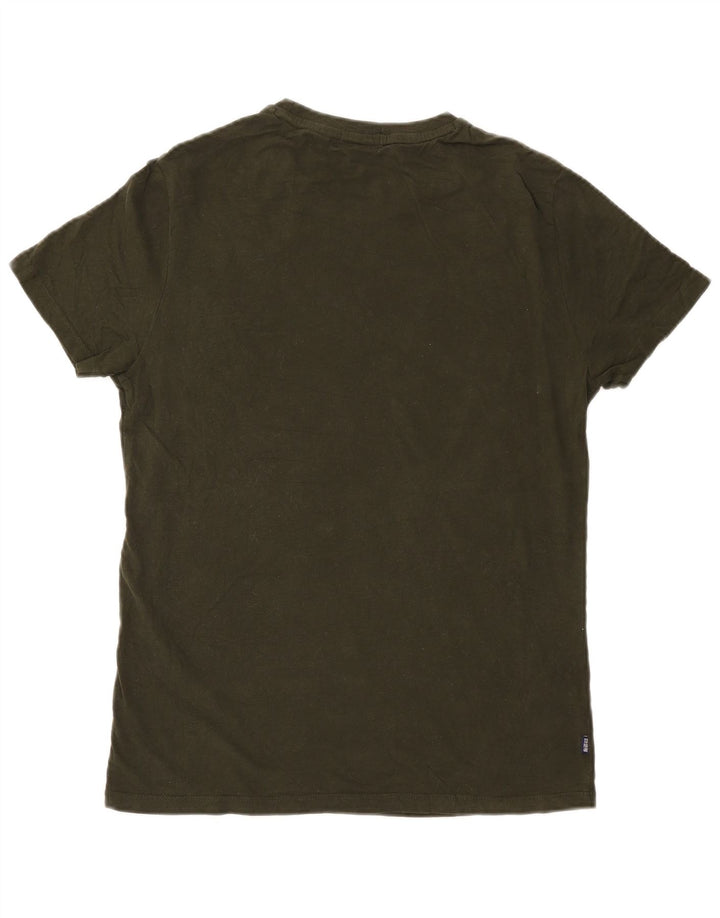Ανδρικό T-Shirt Superdry Top Μεσαίο πράσινο βαμβακερό