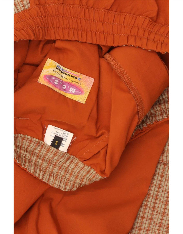 Bailo Ανδρικές φόρμες Cargo Παντελόνια Small Orange Colorblock Polyester