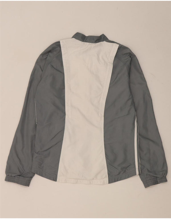 Γυναικεία αθλητική φόρμα Adidas Top Jacket UK 10 Small Grey Colourblock