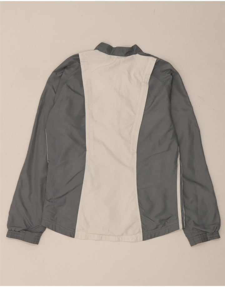Γυναικεία αθλητική φόρμα Adidas Top Jacket UK 10 Small Grey Colourblock