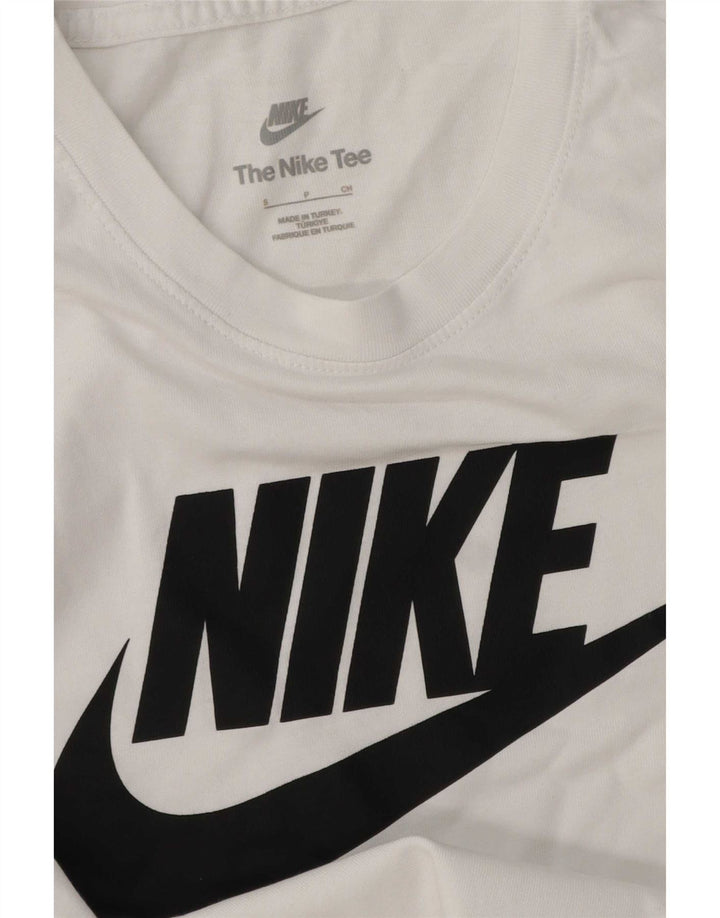 Ανδρικό γραφικό μπλουζάκι Nike, μικρό λευκό