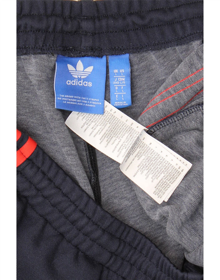 Ανδρική φόρμα Adidas Παντελόνι Joggers Large Navy Blue Polyester