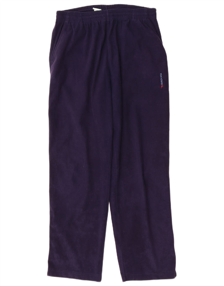 DIADORA Ανδρική φόρμα παντελόνι UK 40 Medium Navy Blue Polyester