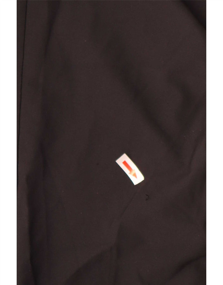 Γυναικείο κανονικό παντελόνι Chino Adidas W34 L30 μαύρο πολυεστέρα
