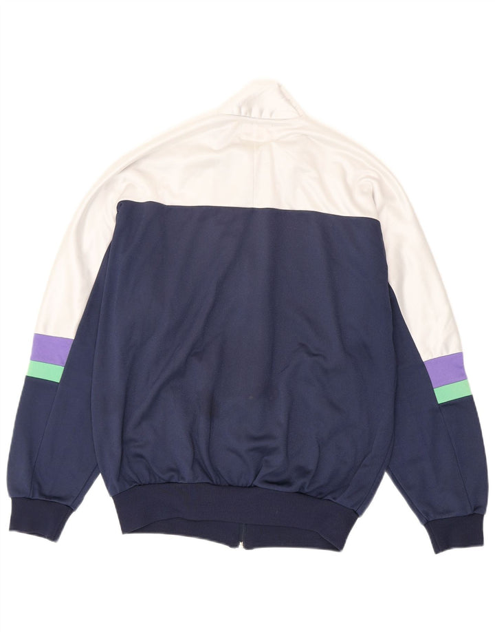 Ανδρική φόρμα γυμναστικής γραφικής Asics Top Jacket IT 46 Small Navy Blue Colourblock