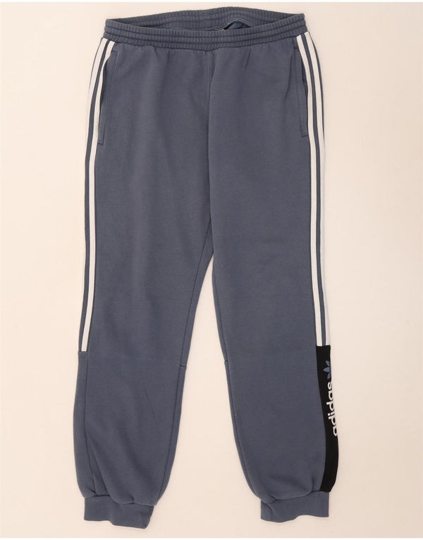 Ανδρική φόρμα γραφικών Adidas Παντελόνι Joggers Large Blue Colourblock