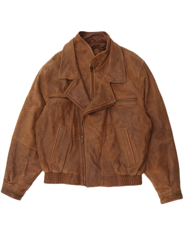 Ανδρικό Δερμάτινο Μπουφάν Wilsons UK 40 Large Brown Δερμάτινο