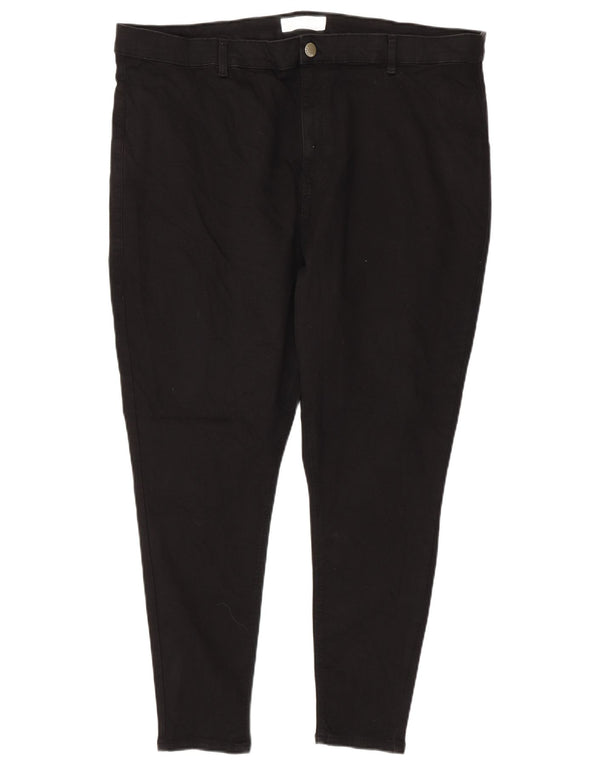 TOPSHOP Γυναικείο Joni High Waist Skinny Jeans UK 26 5XL W44 L28 μαύρο βαμβακερό