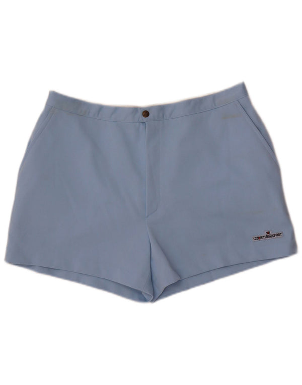 Cerruti 1881 Ανδρικό σορτς Chino IT 56 3XL W32 Μπλε πολυεστέρας