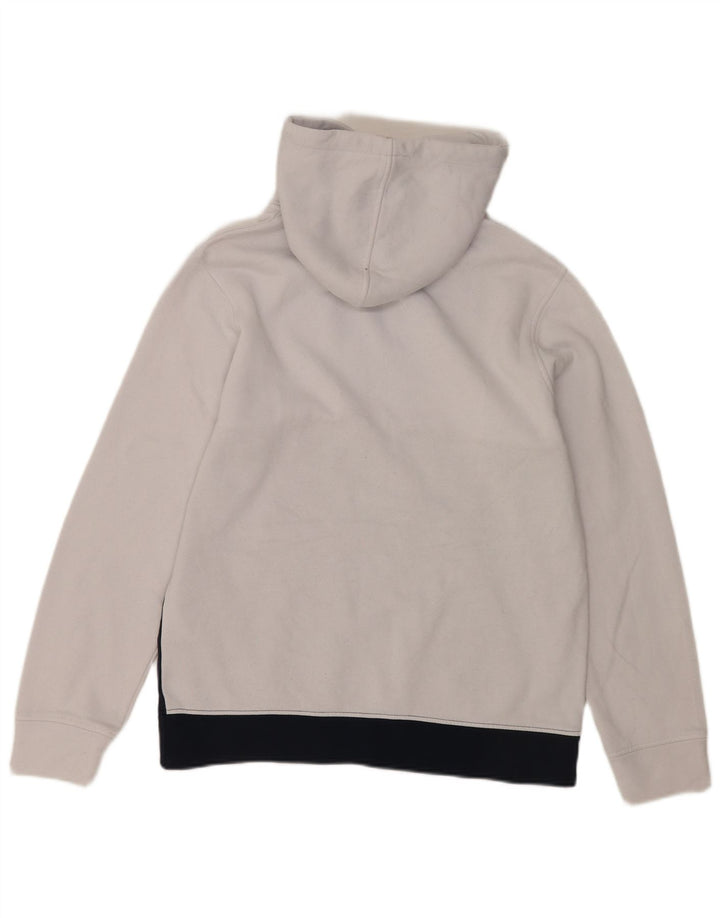 JACK & JONES Ανδρικά γραφικά κουκούλα με κουκούλα με μεγάλο λευκό χρώμα πολυεστέρα