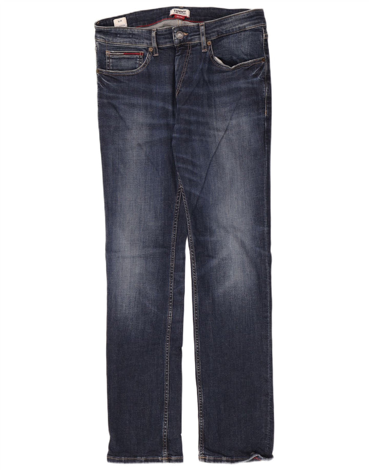 Tommy Hilfiger Ανδρικό Slim Jeans W32 L32 Blue Cotton