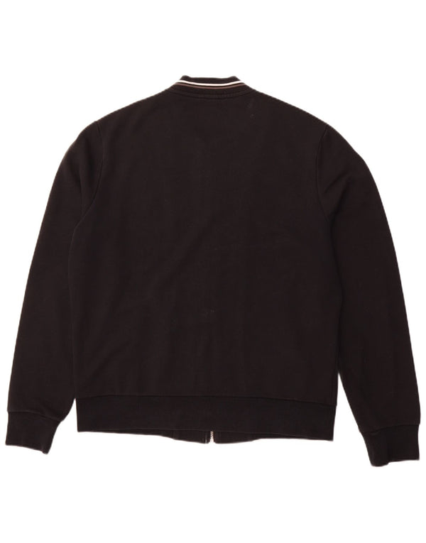Ανδρική φόρμα FRED PERRY Top Jacket μεγάλο μαύρο βαμβακερό