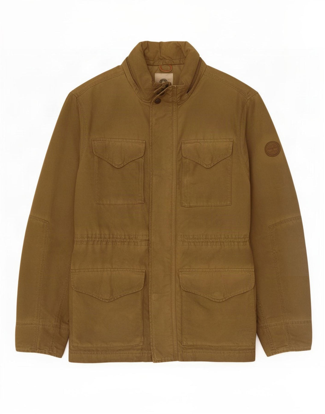 Timberland Ανδρικό Utility Jacket UK 38 Medium Beige Βαμβακερό