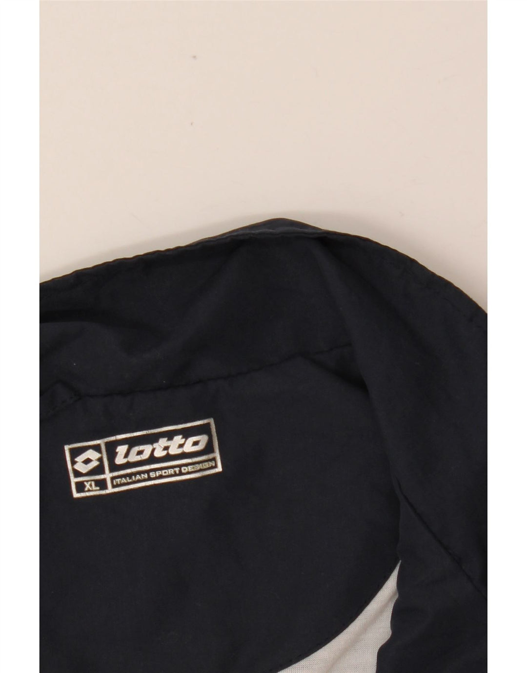 Ανδρική αθλητική φόρμα γραφικών LOTTO Top Jacket XL Navy Blue Colourblock