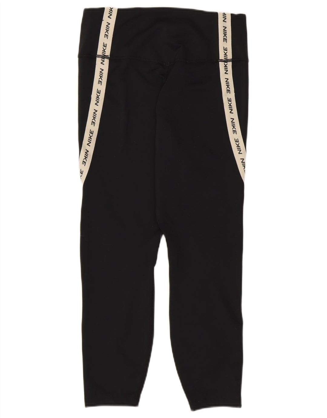 Γυναικεία γραφικά κολάν NIKE Dri Fit UK 12 Medium Black Colourblock