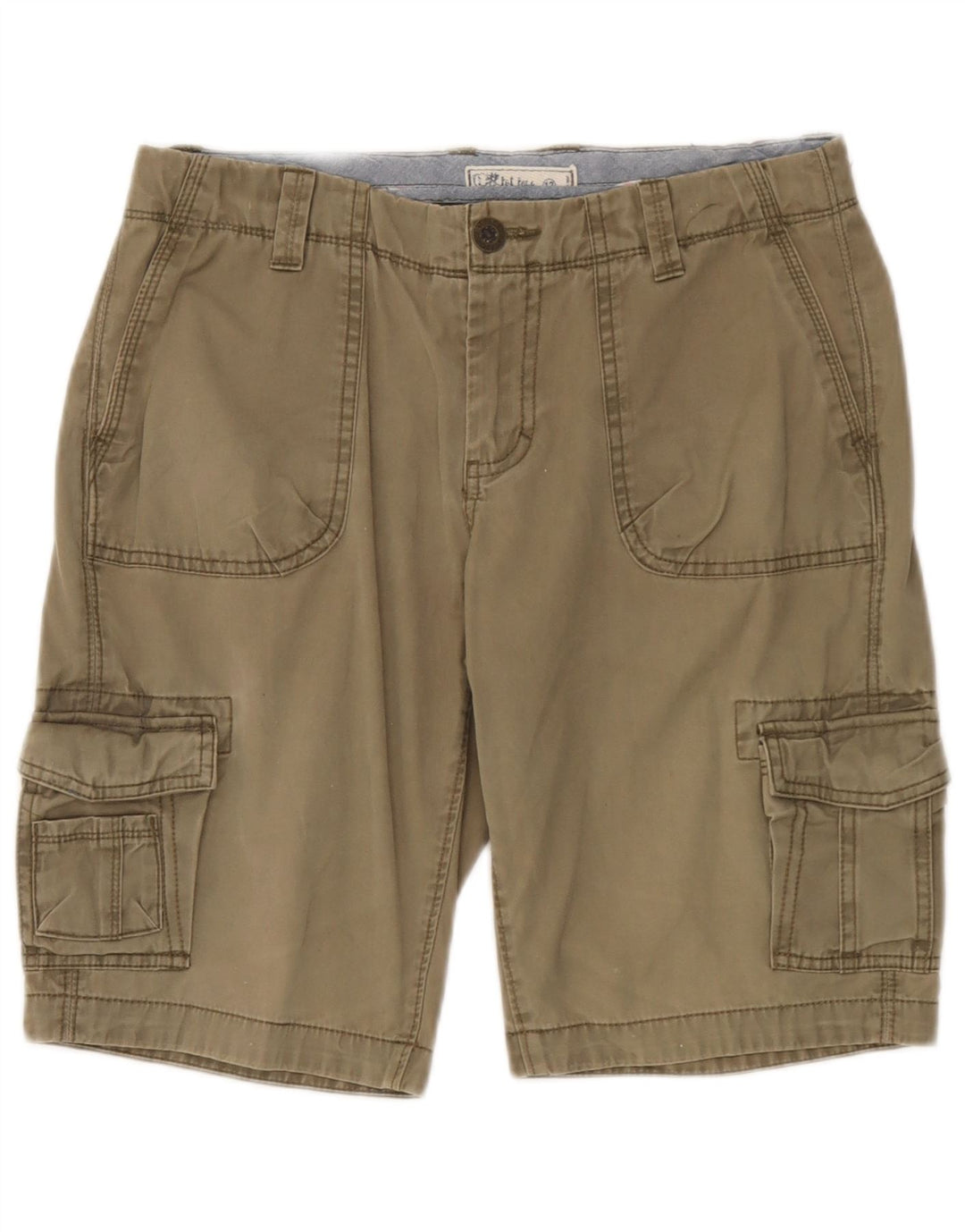 Fat Face Γυναικείο Σορτς Cargo UK 12 Medium W32 Χακί βαμβακερό