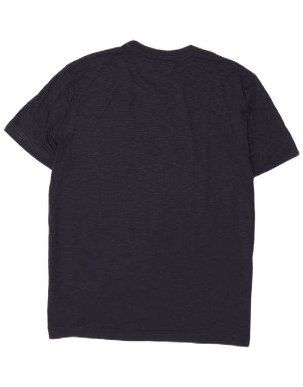 Ανδρικό γραφικό T-Shirt Lotto Top 3XL Navy Blue Polyester