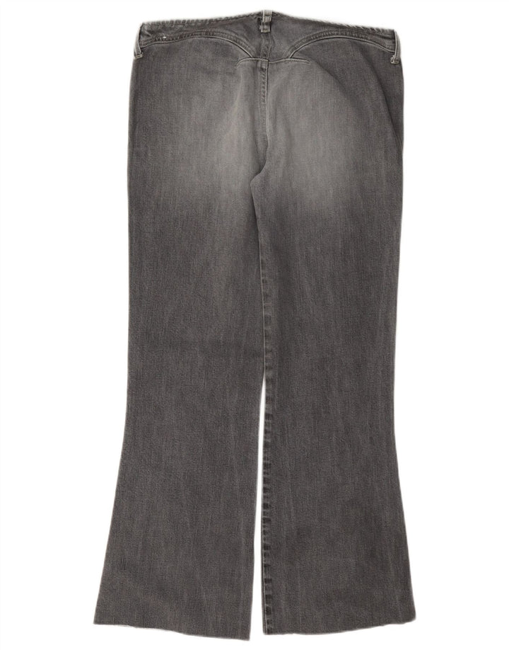 Γυναικείο Diesel Flared Jeans W26 L27 Γκρι βαμβακερό