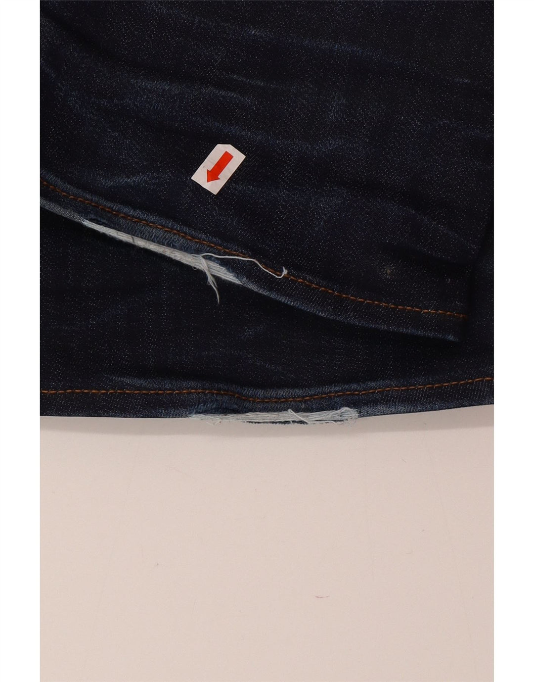 G-STAR Ανδρικά 3301 Distressed Regular Tapered Jeans W34 L32 Navy Blue Cotton